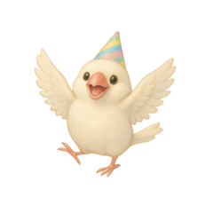 [LINEスタンプ] ふわふわ癒しの文鳥さん
