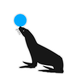 [LINEスタンプ] アシカの愉快な動作アニメ