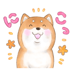[LINEスタンプ] オノマトペで伝える茶シバのスタンプ