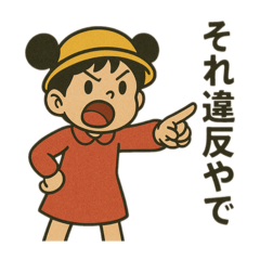 [LINEスタンプ] チャリん子ちえりん