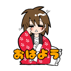 [LINEスタンプ] どてらちゃん