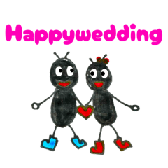 [LINEスタンプ] 仲良し夫婦【パパ＆たん】