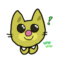 [LINEスタンプ] ネコみたいなカラフル